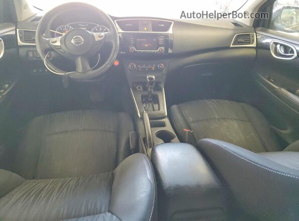 3N1AB7AP6GL646002 2016 NISSAN SENTRA Gray წინა პანელის ხედი