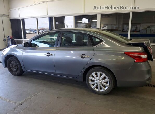 3N1AB7AP6GL646002 2016 NISSAN SENTRA Gray უკანა მარცხენა