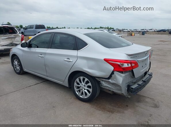 3N1AB7AP6KY240166 2019 NISSAN SENTRA Silver 
