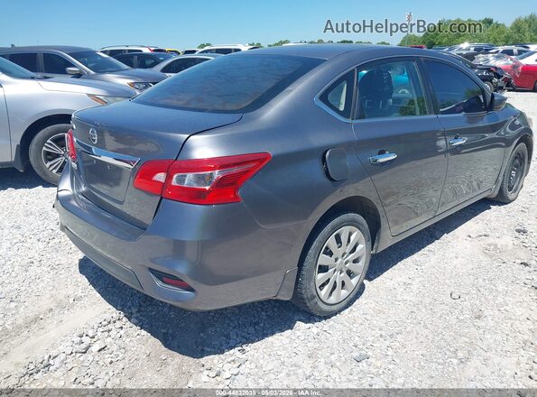 3N1AB7AP7HY286002 2017 NISSAN SENTRA Gray Задня права чверть