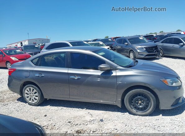 3N1AB7AP7HY286002 2017 NISSAN SENTRA Gray Вид задньої частини салону