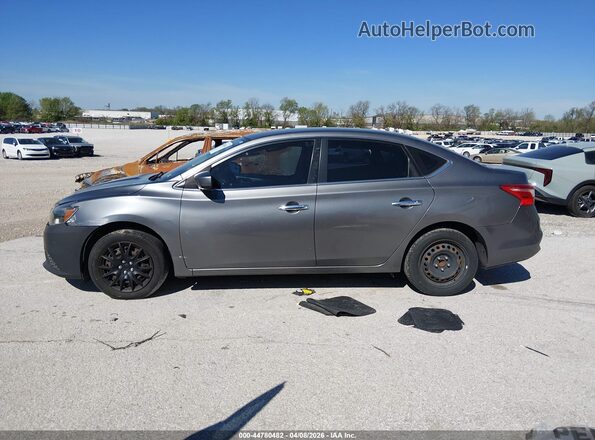 3N1AB7AP7KY279655 2019 NISSAN SENTRA Gray Vista interior de 360 grados
