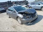 2016 Nissan Sentra Sv Серый vin: 3N1AB7AP8GY310189