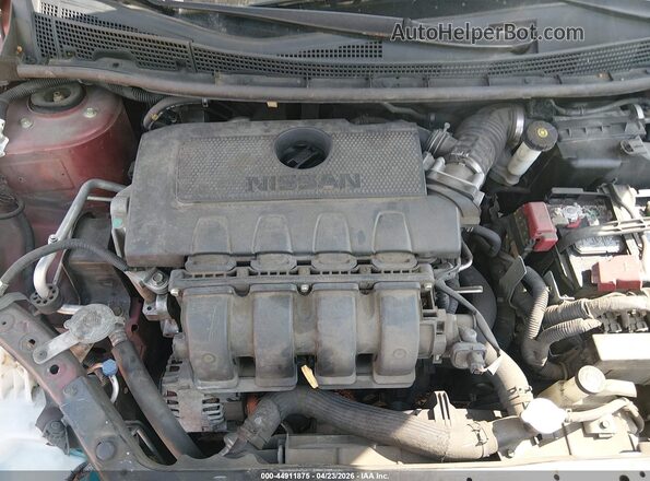 3N1AB7AP8GY315022 2016 NISSAN SENTRA Красный Вид сзади