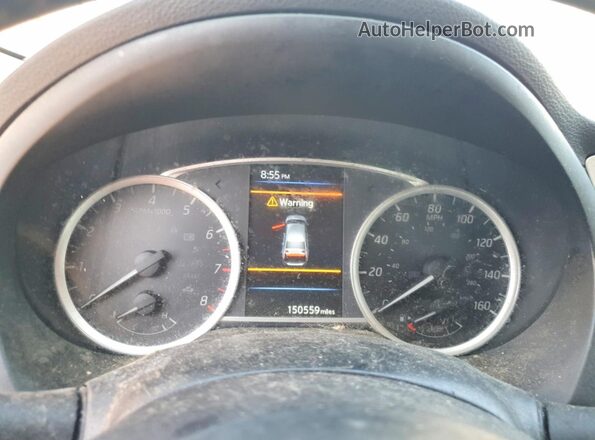 3N1AB7AP9KY228433 2019 NISSAN SENTRA White Widok zestawu wskaźników