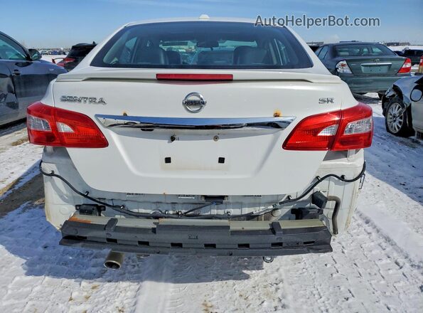 3N1AB7APXGL647850 2016 NISSAN SENTRA White Widok z tyłu