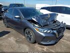 2021 Nissan Sentra Sv Xtronic Cvt Gray vin: 3N1AB8CV1MY227829