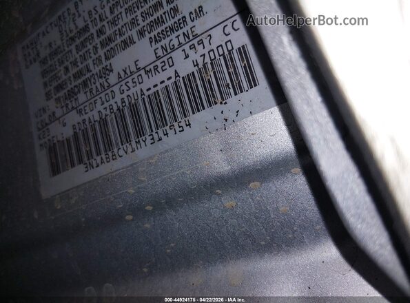 3N1AB8CV1MY314954 2021 NISSAN SENTRA Gray Widok komory silnika