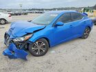 2021 Nissan Sentra Sv Blue vin: 3N1AB8CV2MY216693