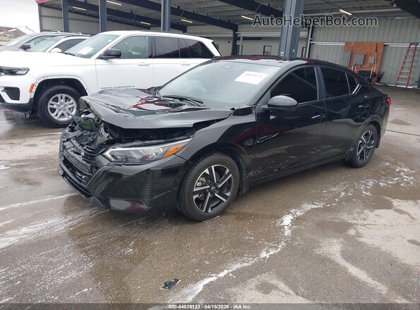 3N1AB8CV2RY267313 2024 NISSAN SENTRA Black Передня ліва чверть
