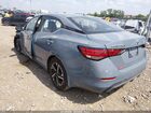 2025 Nissan Sentra Sv Blue vin: 3N1AB8CV4SY375566