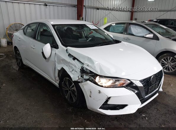 3N1AB8CV5PY229264 2023 NISSAN SENTRA White Delantero derecho