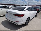 2021 Nissan Sentra Sv Xtronic Cvt Белый vin: 3N1AB8CV7MY222702