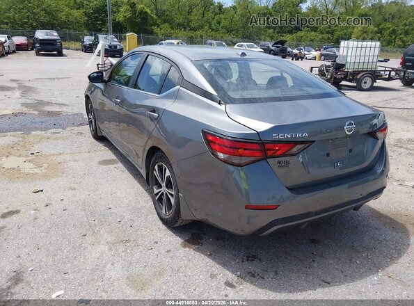 3N1AB8CVXMY328108 2021 NISSAN SENTRA Gray Задня ліва чверть