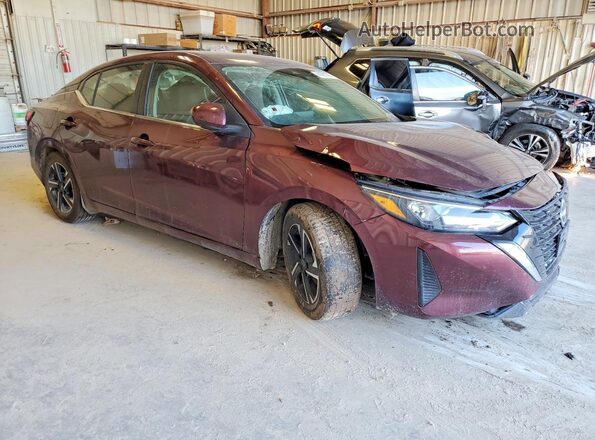 3N1AB8CVXRY296929 2024 NISSAN SENTRA Maroon Delantero derecho