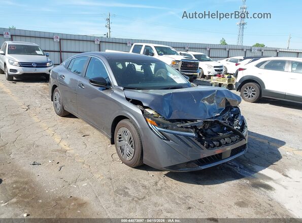 3N1AB9BV5TY210666 2026 NISSAN SENTRA Gray Delantero derecho