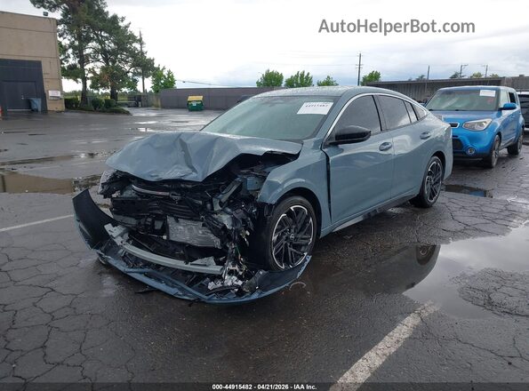 3N1AB9DV0TY246164 2026 NISSAN SENTRA Синий Передняя левая четверть