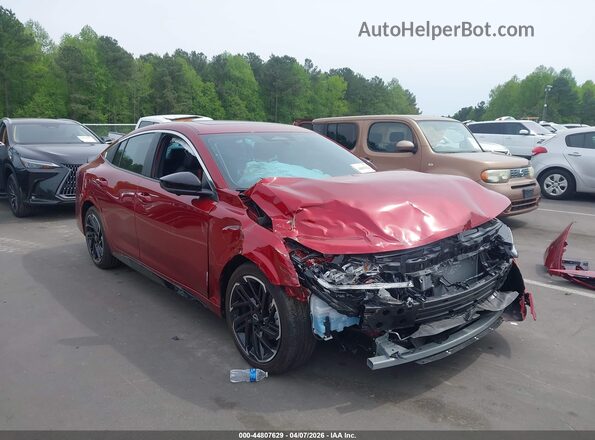 3N1AB9DV4TY229822 2026 NISSAN SENTRA Red Front right