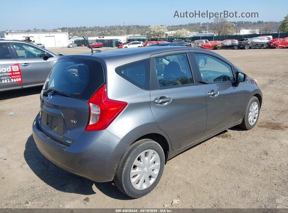 3N1CE2CP0GL369539 2016 NISSAN VERSA NOTE Gray Trasero derecho