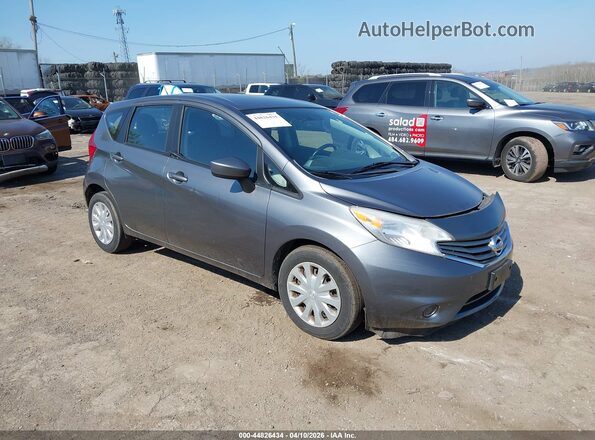 3N1CE2CP0GL369539 2016 NISSAN VERSA NOTE Gray Delantero derecho