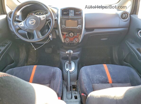 3N1CE2CP2GL367663 2016 NISSAN VERSA Серый Вид панели приборов
