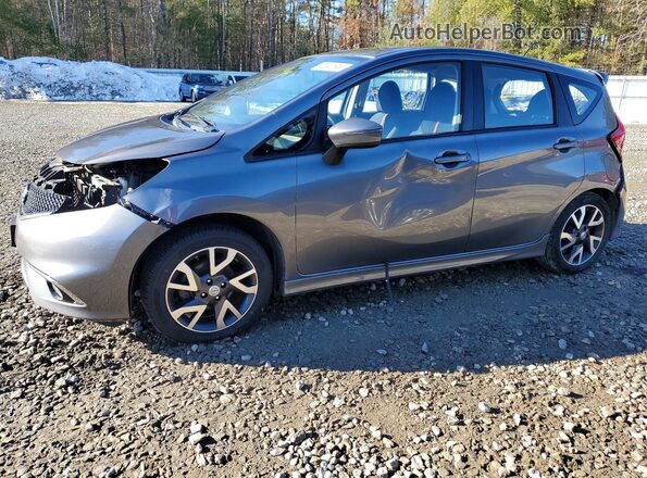 3N1CE2CP2GL367663 2016 NISSAN VERSA Серый Передняя левая четверть