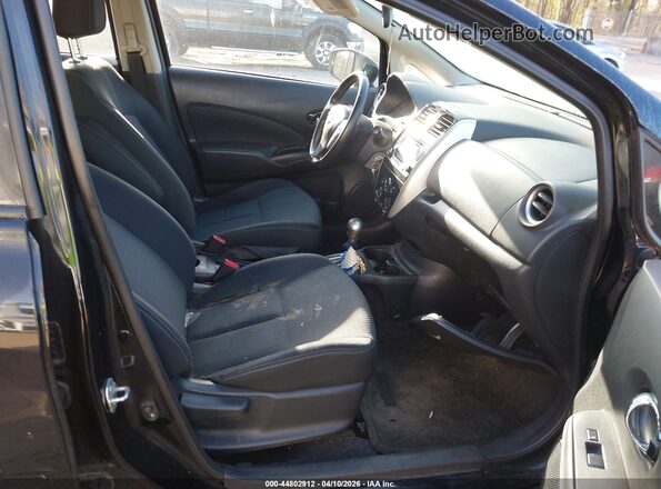 3N1CE2CP2GL390747 2016 NISSAN VERSA NOTE Black წინა სალონის ხედი