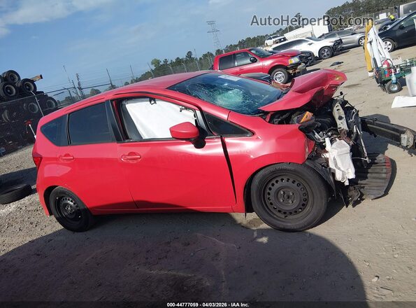 3N1CE2CP2KL359734 2019 NISSAN VERSA NOTE Red Widok wnętrza 360 stopni