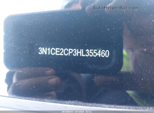 3N1CE2CP3HL355460 2017 NISSAN VERSA NOTE Серый Вид подкапотного пространства