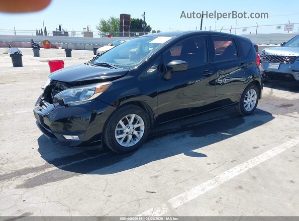 3N1CE2CP3JL359157 2018 NISSAN VERSA NOTE Black Vista tres cuartos delantera izquierda