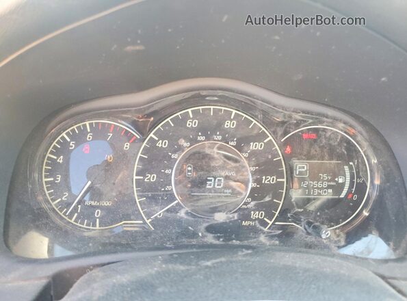 3N1CE2CP7GL377931 2016 NISSAN VERSA Красный Вид щитка приборов