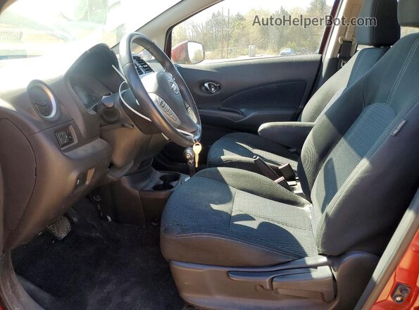 3N1CE2CP7GL377931 2016 NISSAN VERSA Красный Вид салона спереди