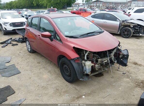 3N1CE2CP9HL369329 2017 NISSAN VERSA NOTE Красный Передняя правая четверть