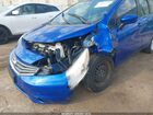 2016 Nissan Versa Note S (sr)/s Plus/sl/sr/sv Синий vin: 3N1CE2CPXGL354904