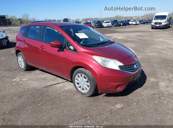 3N1CE2CPXGL350626 2016 NISSAN VERSA NOTE Red Delantero derecho