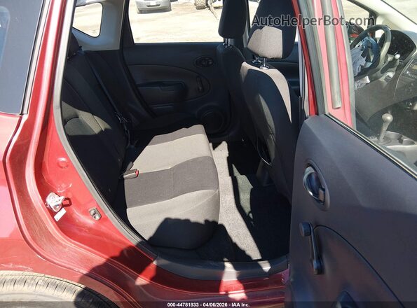 3N1CE2CPXGL350626 2016 NISSAN VERSA NOTE Red Vista de la etiqueta del VIN