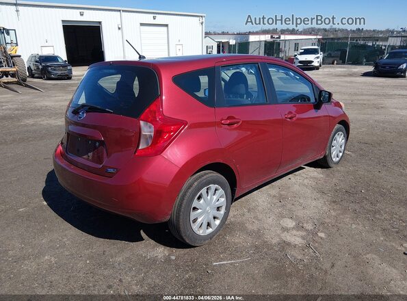 3N1CE2CPXGL350626 2016 NISSAN VERSA NOTE Red Trasero derecho