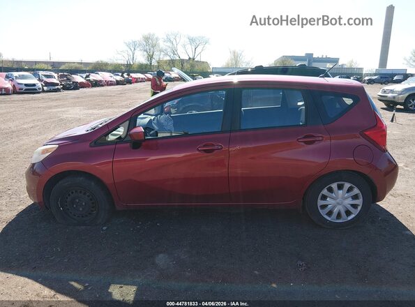 3N1CE2CPXGL350626 2016 NISSAN VERSA NOTE Red Vista interior de 360 grados