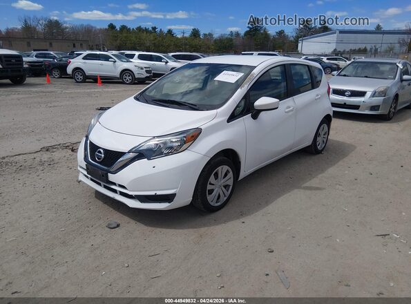 3N1CE2CPXJL365330 2018 NISSAN VERSA NOTE Белый Передняя левая четверть
