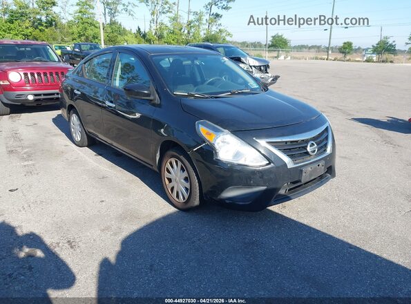 3N1CN7AP5GL819346 2016 NISSAN VERSA Черный Передняя правая четверть