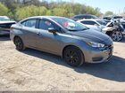 2025 Nissan Versa 1.6 S Gray vin: 3N1CN8DV7SL876771
