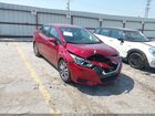 2020 Nissan Versa Sv Xtronic Cvt Red vin: 3N1CN8EVXLL831727