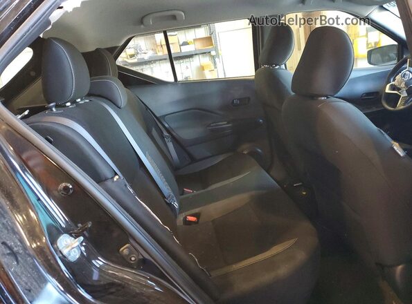 3N1CP5BV0LL567012 2020 NISSAN KICKS Black უკანა სავარძლების ხედი