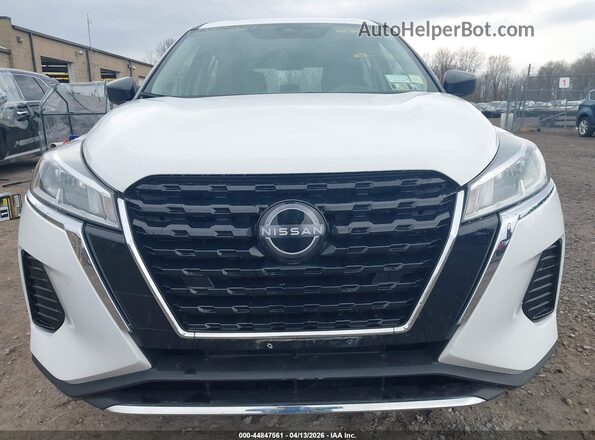 3N1CP5BV1NL528481 2022 NISSAN KICKS Белый Вид щитка приборов
