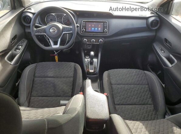 3N1CP5BV3ML518582 2021 NISSAN KICKS White Widok deski rozdzielczej