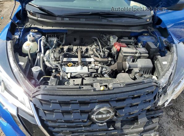 3N1CP5BV3PL533376 2023 NISSAN KICKS Blue Vista interior trasera