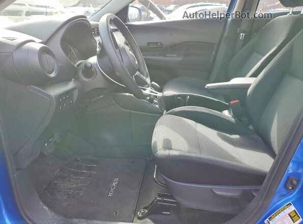 3N1CP5BV3PL533376 2023 NISSAN KICKS Blue Vista interior delantera