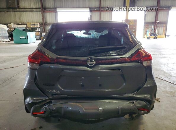 3N1CP5BV3RL478902 2024 NISSAN KICKS Gray Rear view