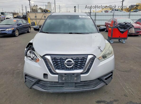 3N1CP5BV4LL509422 2020 NISSAN KICKS Silver Front view