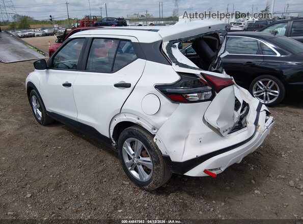 3N1CP5BV5NL526345 2022 NISSAN KICKS Белый Задняя левая четверть